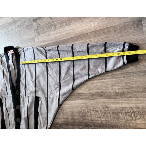 VINTAGE 70S  2PC RETRO Double Jacket PANTS STRIPE SET By Diamonds Run 9/10 - Picture 12 of 16